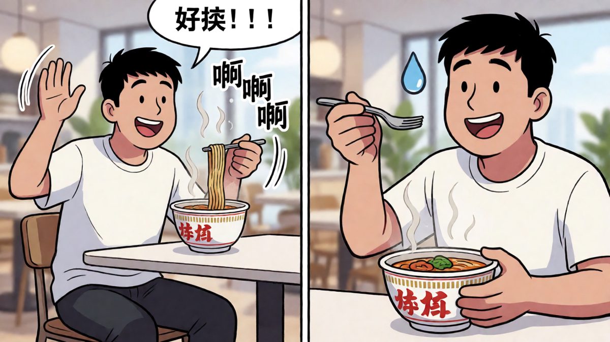 太烫了！后悔没有等它凉一凉