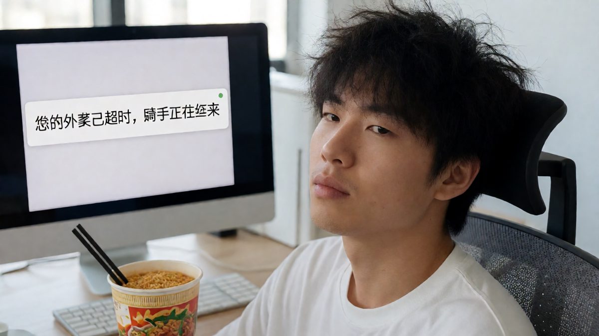 第一格：开吃前，信心满满