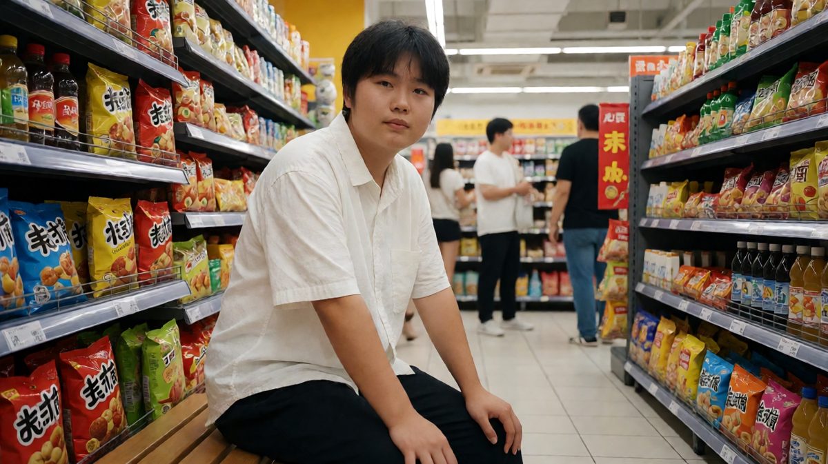 一进门就被眼花缭乱的商品迷住了……