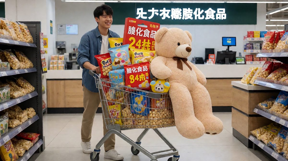 购物车渐渐偏离了'必需品'的轨道。