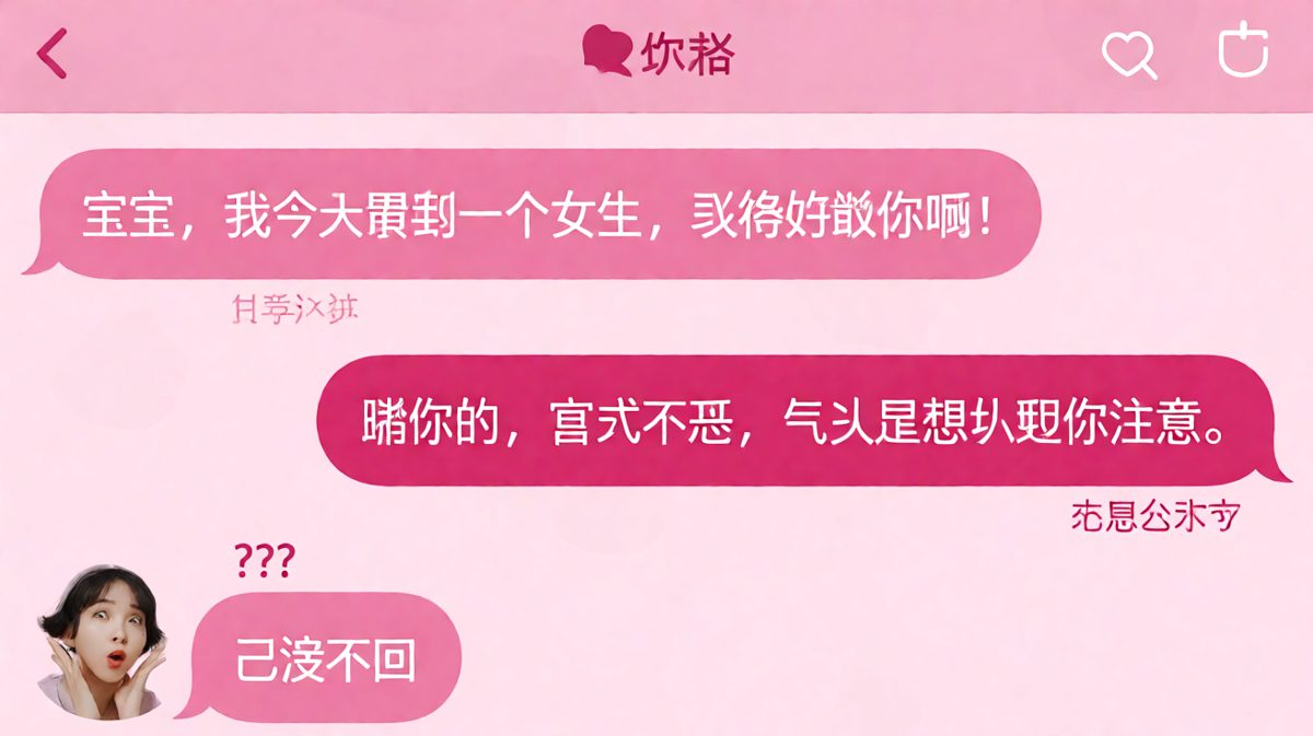 土味情话翻车：绕了一圈直接从彩虹屁变成送命题