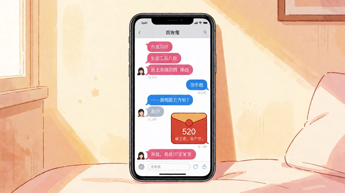 假装答应分手反手一个红包直接收服女朋友