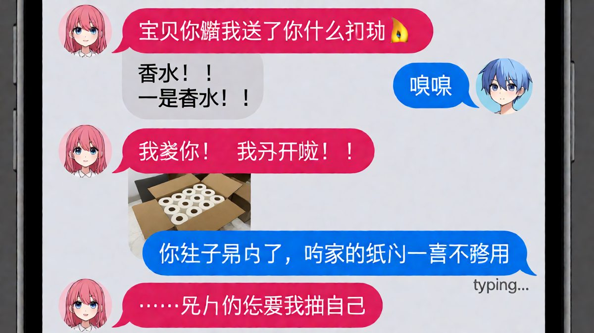 情人节礼物是一箱抽纸的崩溃