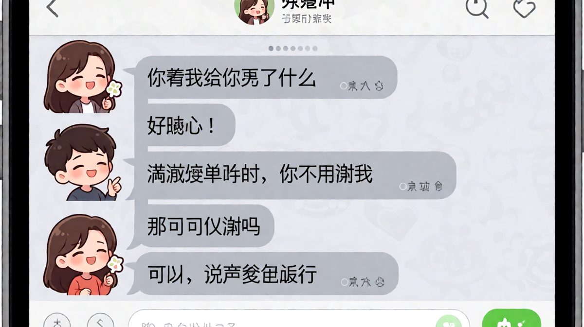 女友的满减礼物，附带一个'爸爸'称号