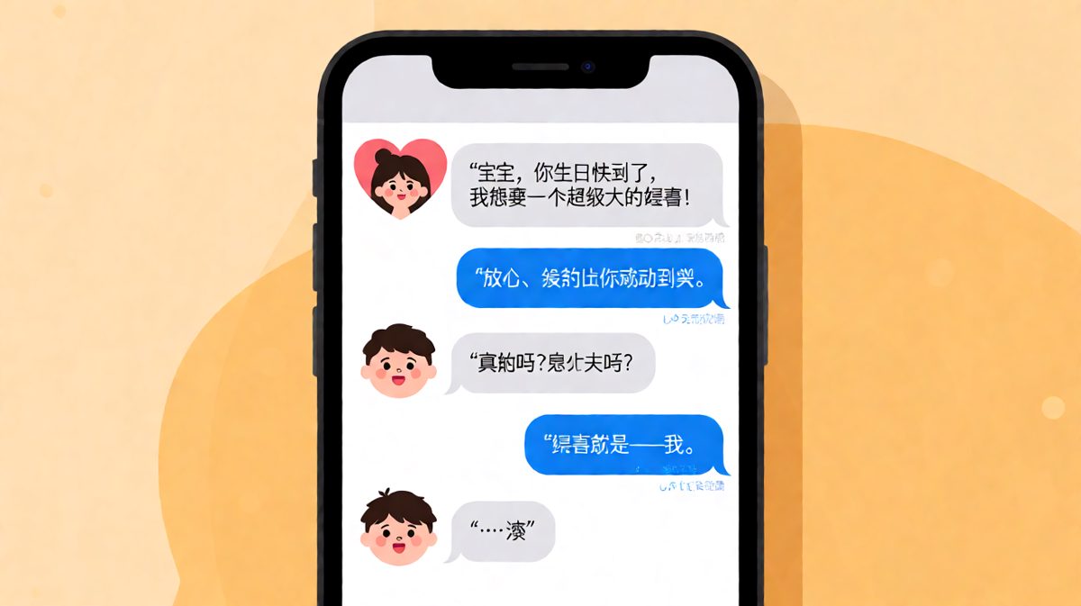 「惊喜就是我」——直男式惊喜让人无言以对