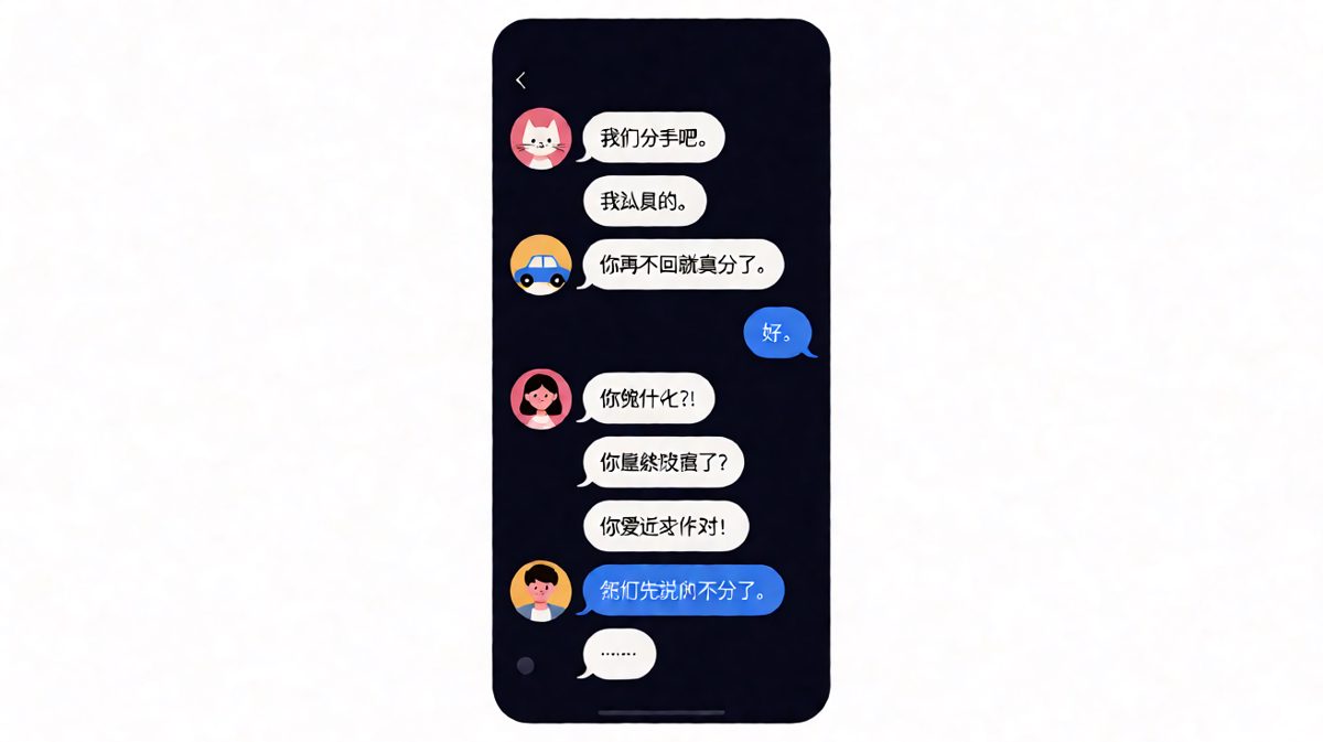 「你先说你不分了」——冷战中的终极反杀
