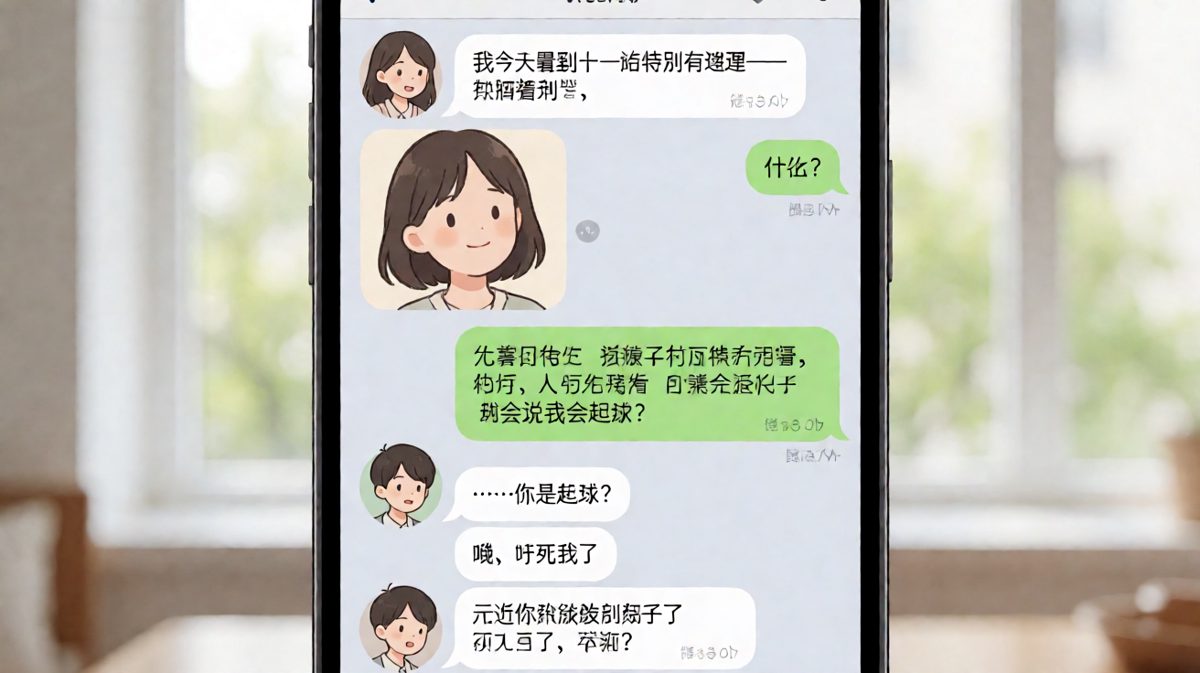 一句话引发连环警报，男生慌得一批。