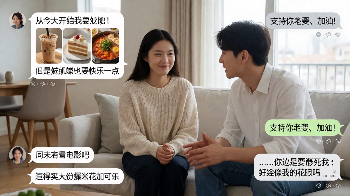 减肥路上的绊脚石就是奶茶火锅和可乐
