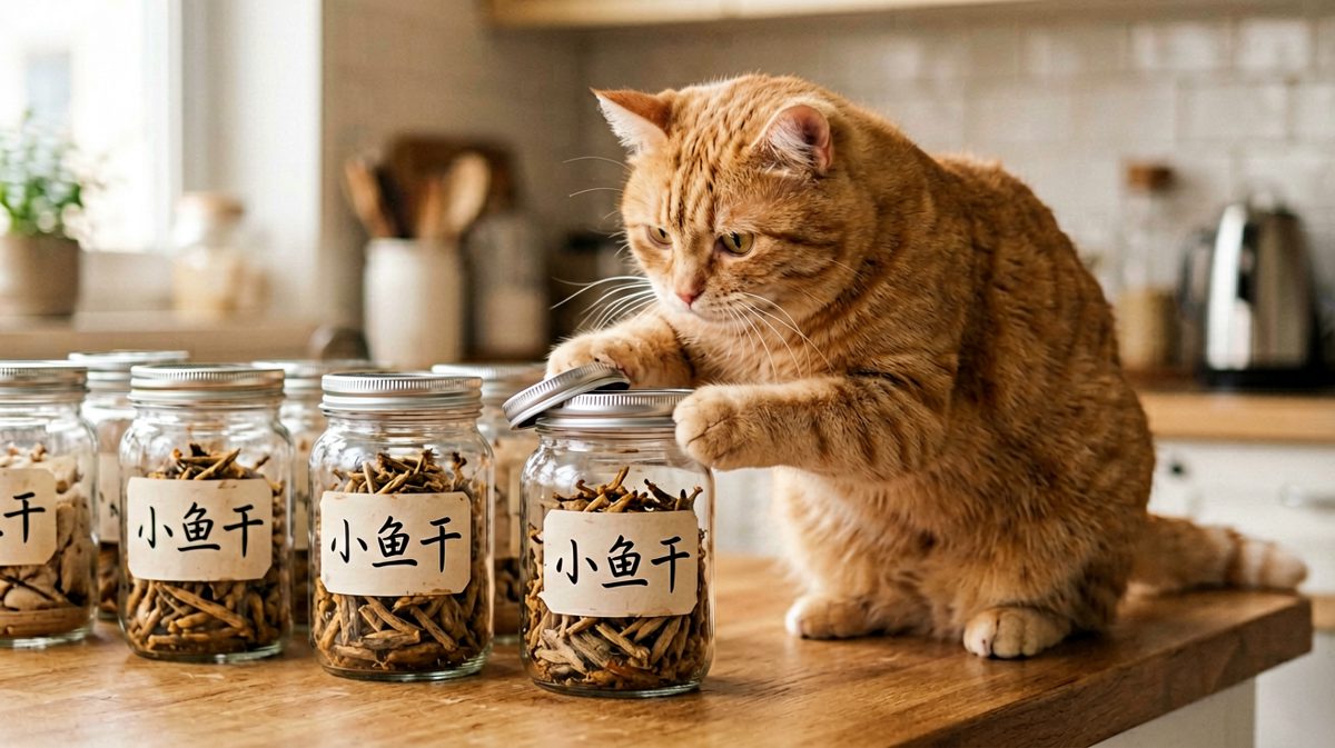 猫咪：凭本事偷的鱼干，为什么要叫偷？