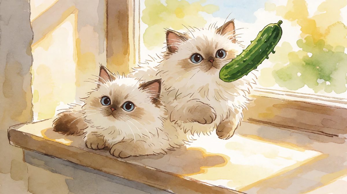 猫咪：有蛇！！！我的命比猫条重要！