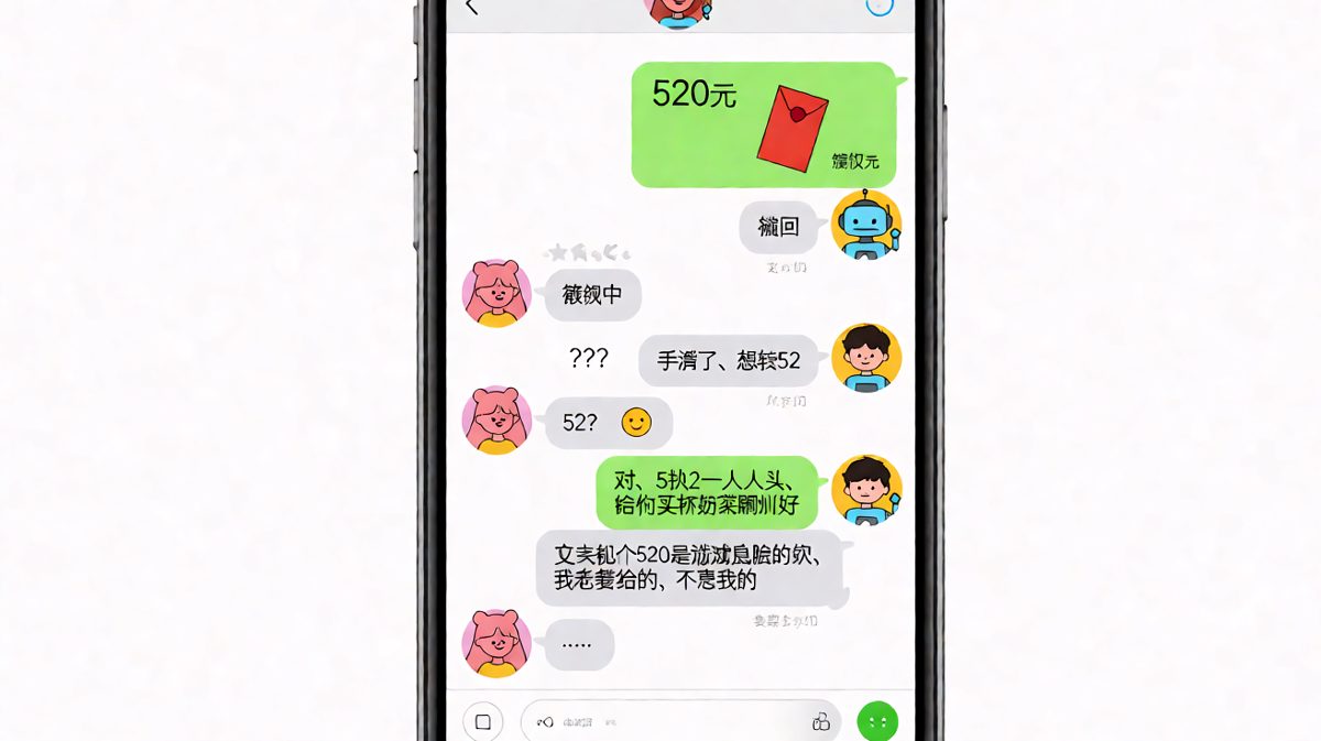 520转账秒撤回，真相让人哭笑不得