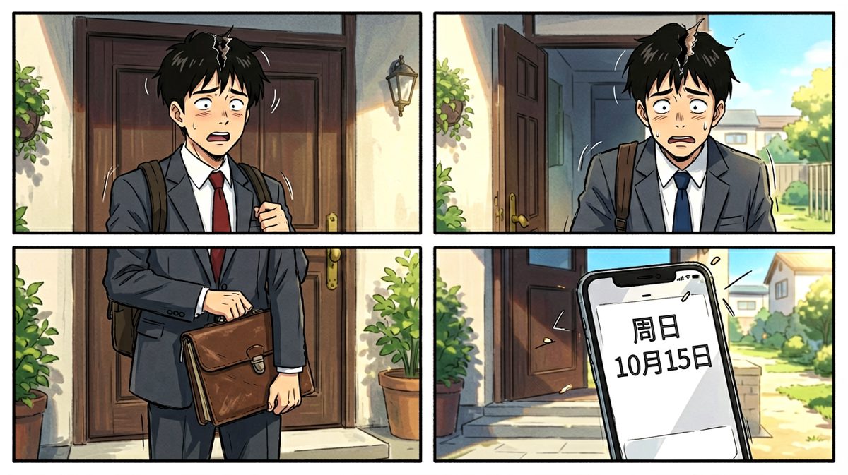 等等……今天好像是周日？