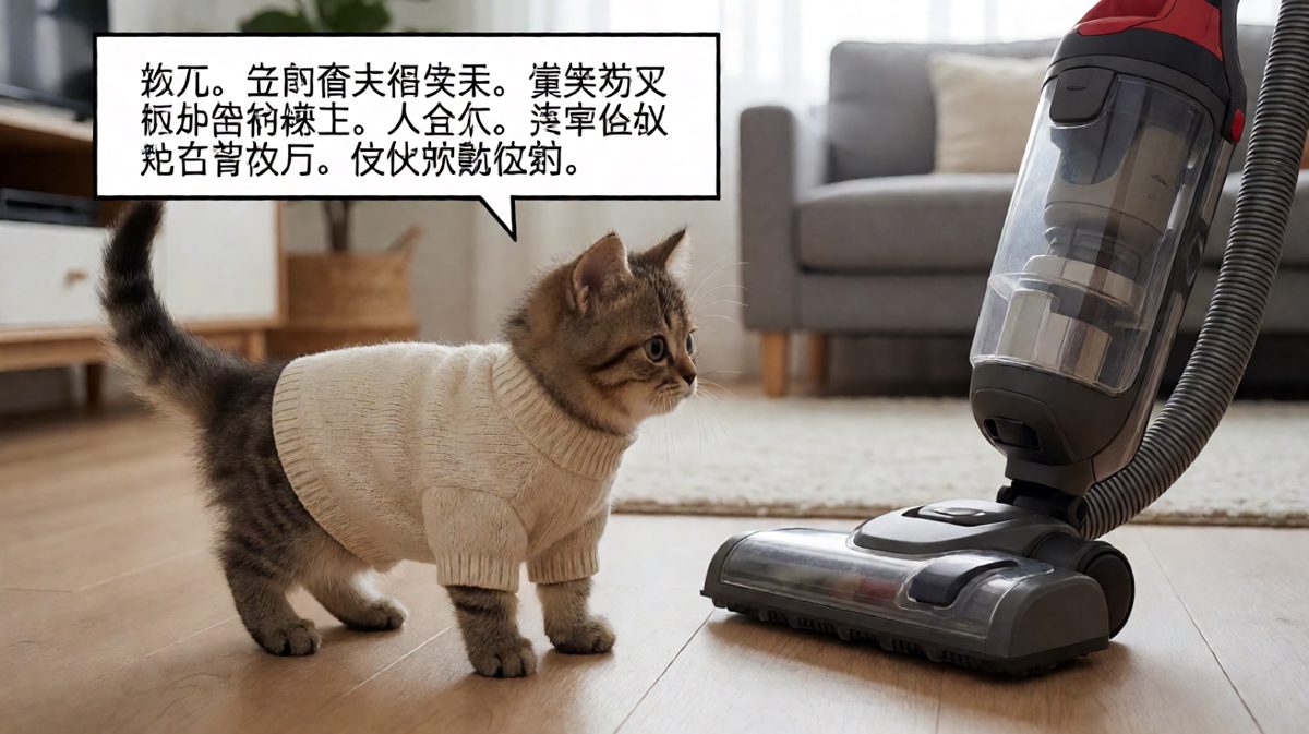 猫：这到底是什么怪兽！！！！