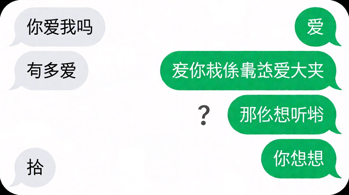 表白题也能答成送命题