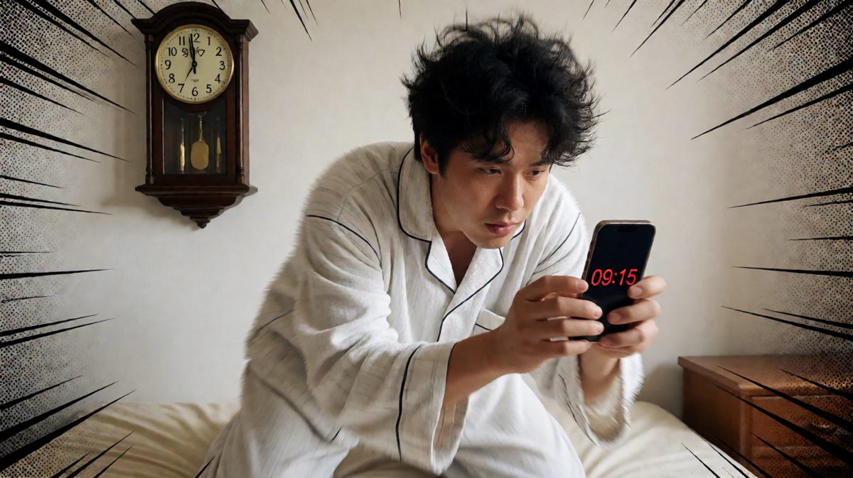 发现迟到了两小时的惊悚瞬间