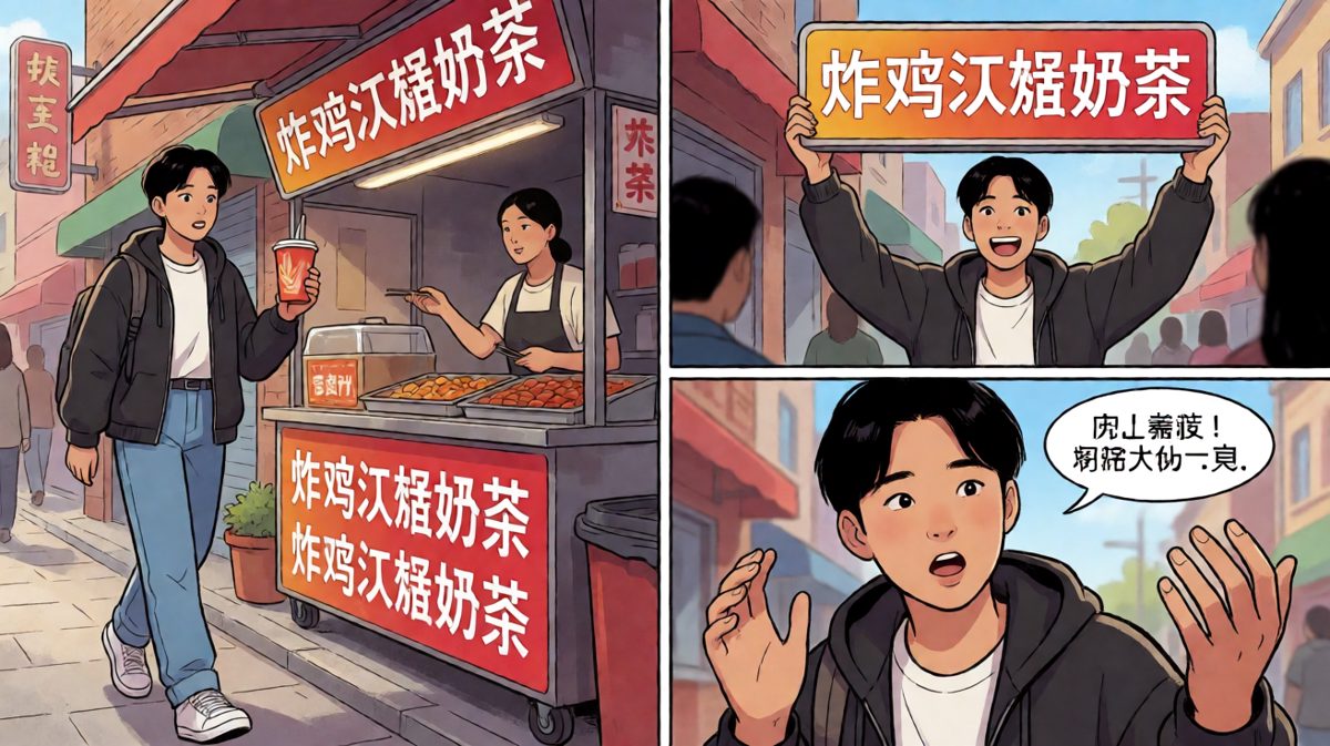 第七天，美食当前意志动摇