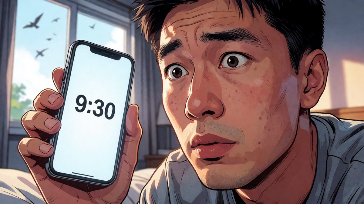 瞥见手机时间，瞬间灵魂出窍