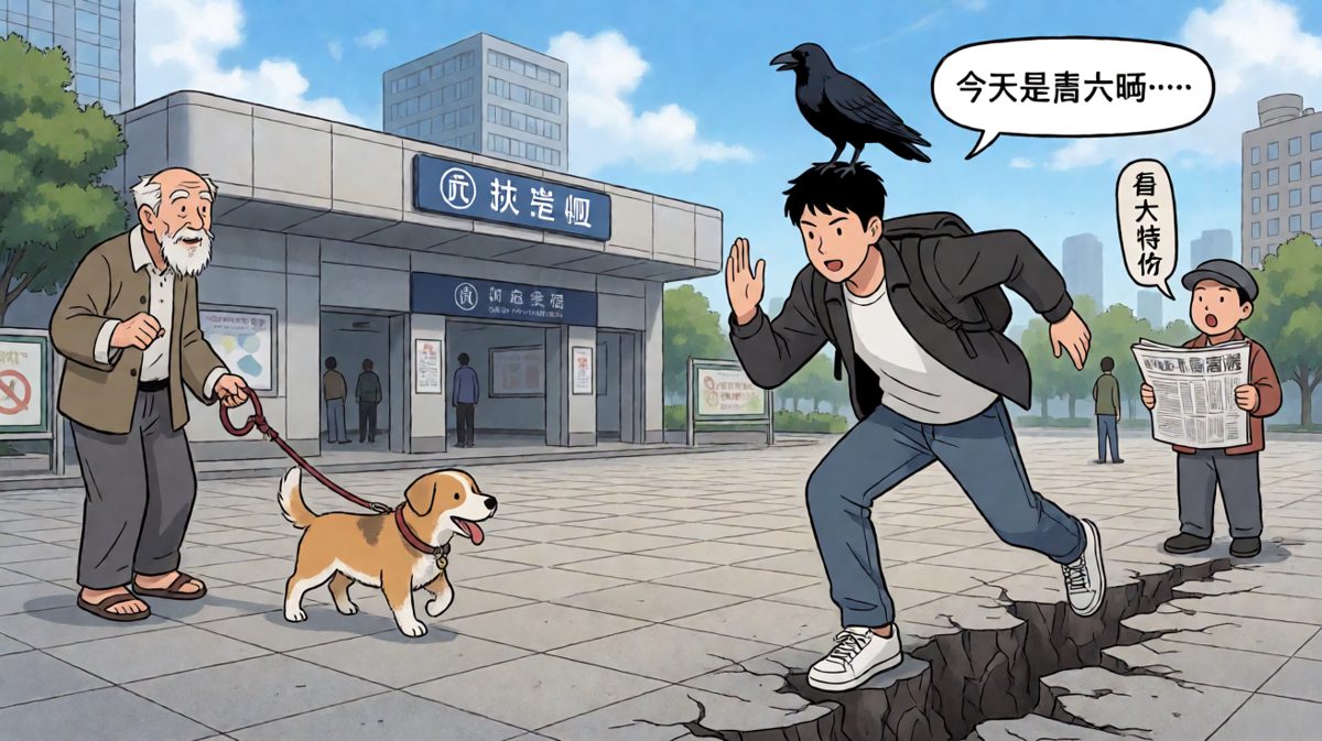 原来是周六，社死现场即刻开演！