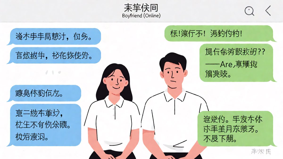 一句「亮到刺眼」把甜话秒变吐槽，男生决定明天继续「刺眼」气她。