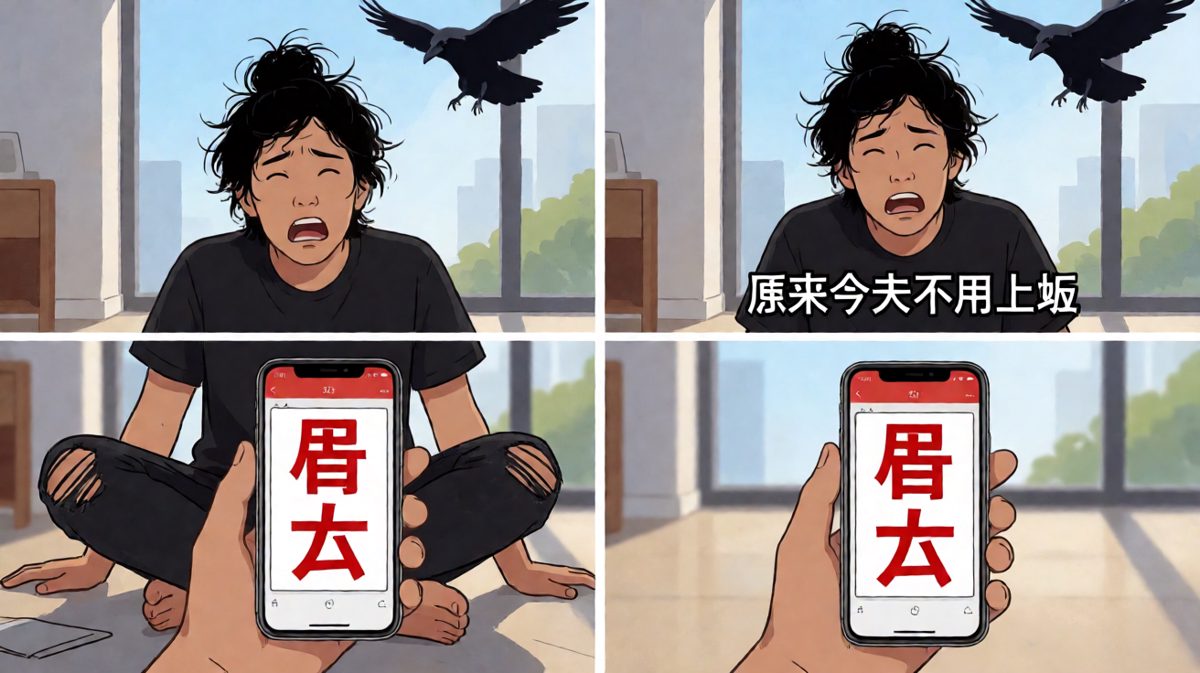 一番折腾后发现今天是周末，崩溃现场。