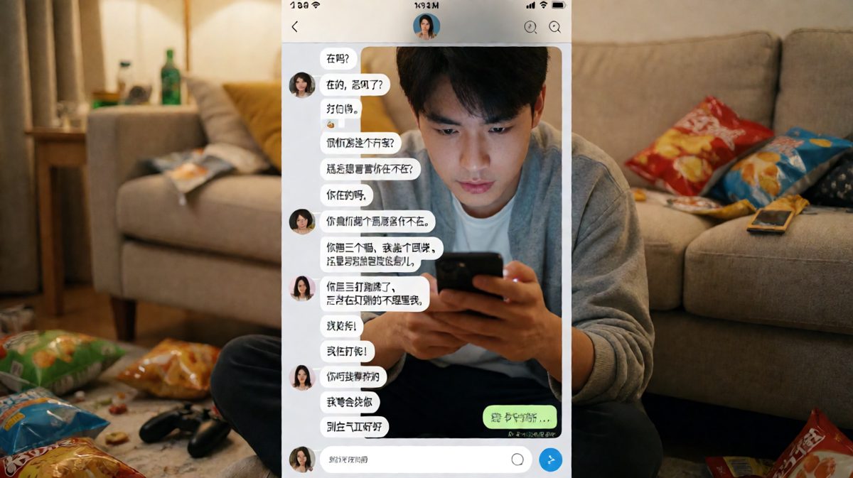 回太快是不是在忙别的不想理我