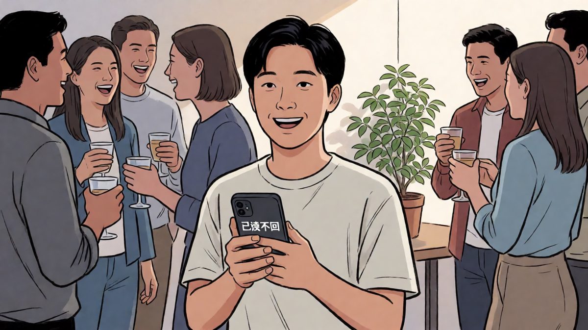 社恐的终极隐藏技能：装透明人