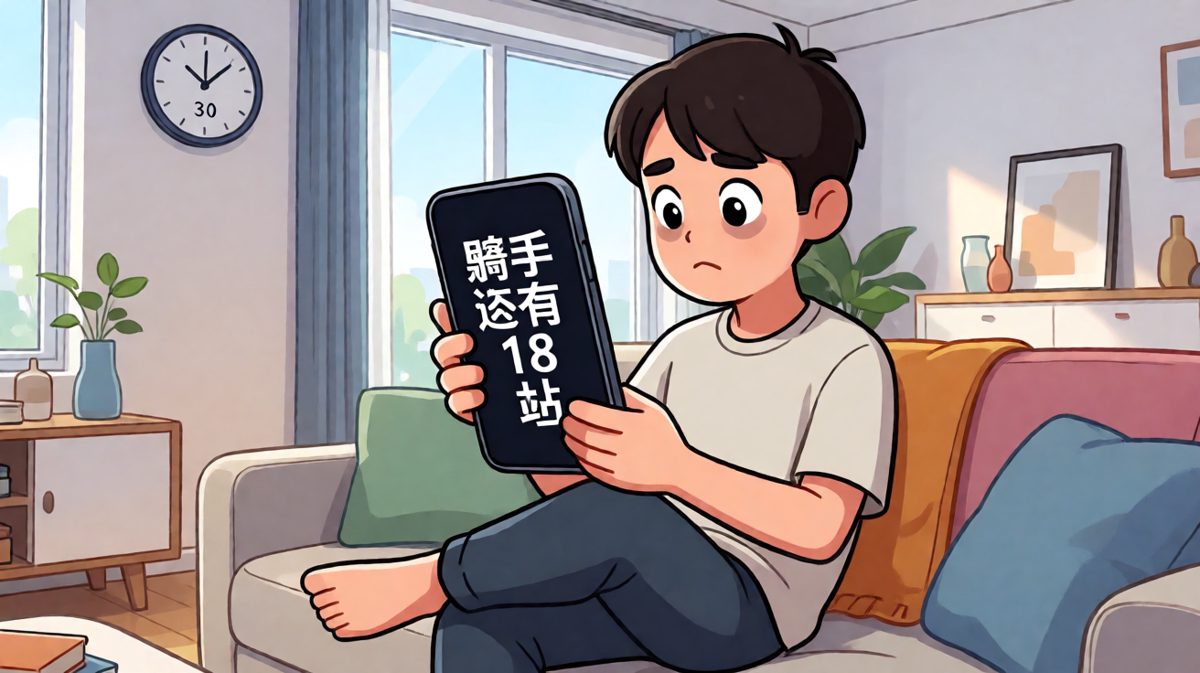 十八站？你是从天上送下来的吗！