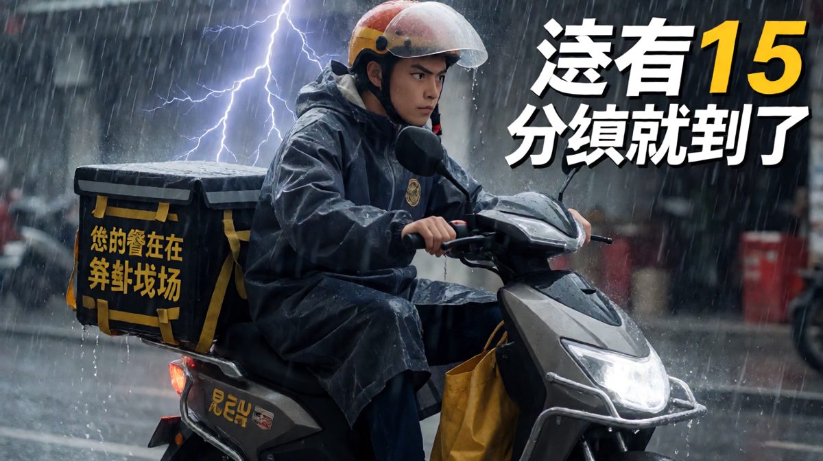 等外卖的每一秒，都像在经历一场漫长的修行