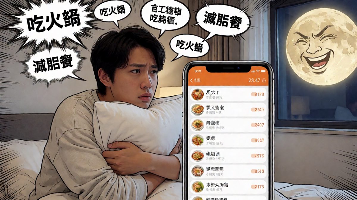 深夜点餐·选择困难症的极致
