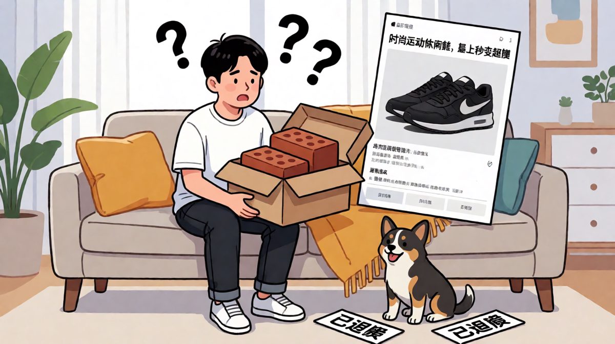 网购开箱·买家秀vs卖家秀
