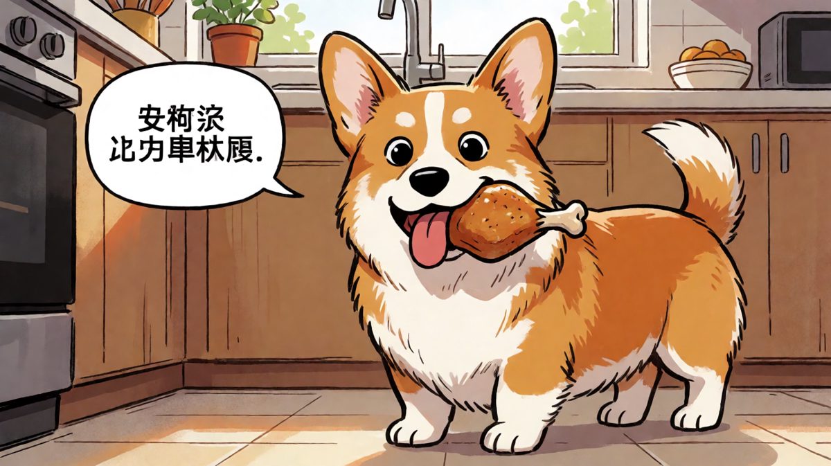 吃？什么吃？我只是帮主人尝一下咸淡而已。