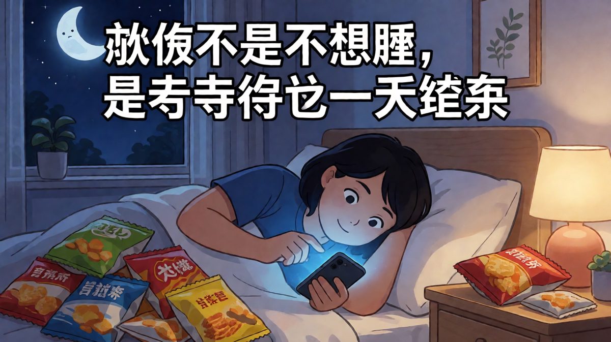 凌晨三点不睡觉的人，都在用眼睛加班