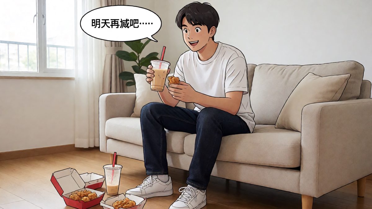 炸鸡在手，减肥明天再说