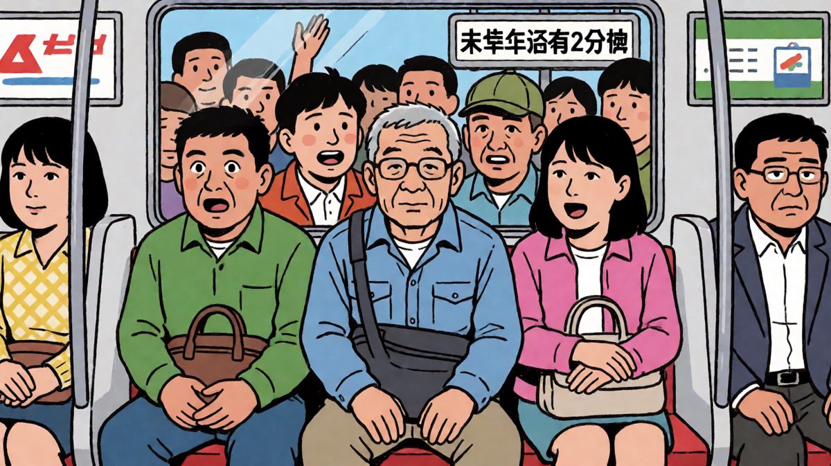 北京早高峰地铁：不是我在挤，是城市在挤我