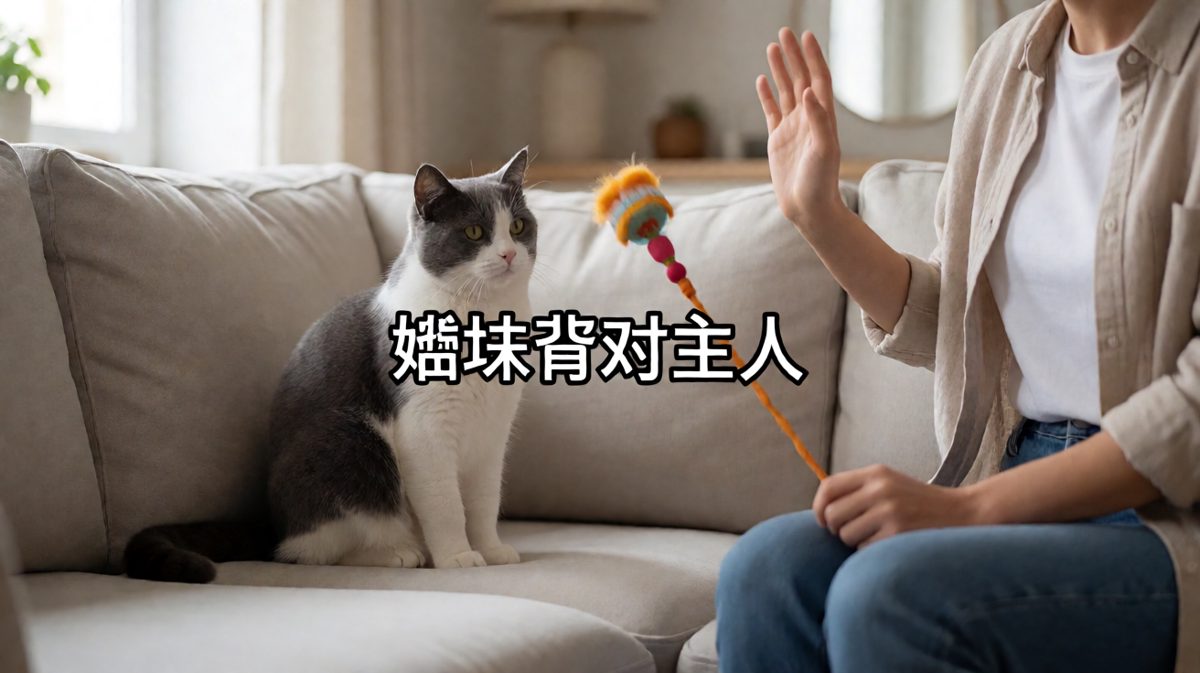 猫：别演了，本喵今天心情不好，不陪你玩