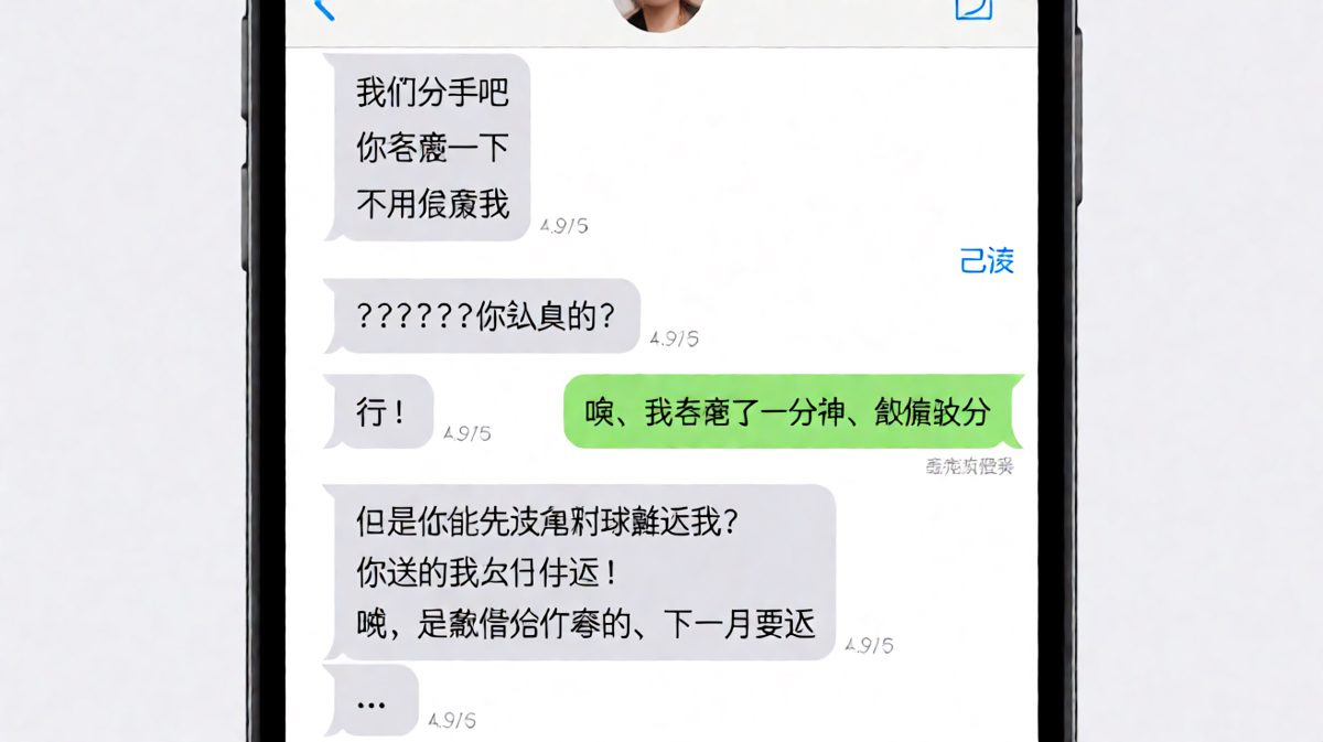 提分手反被套路，球鞋才是重点