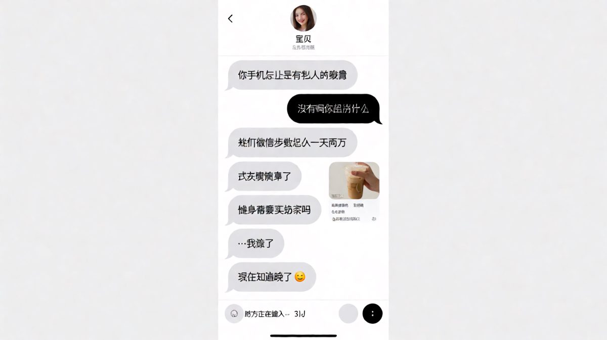 步数暴露了奶茶店