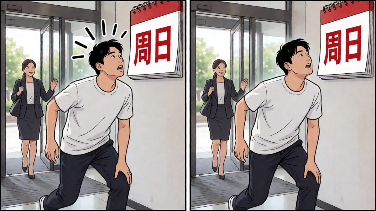 等等……今天好像是周日？？？