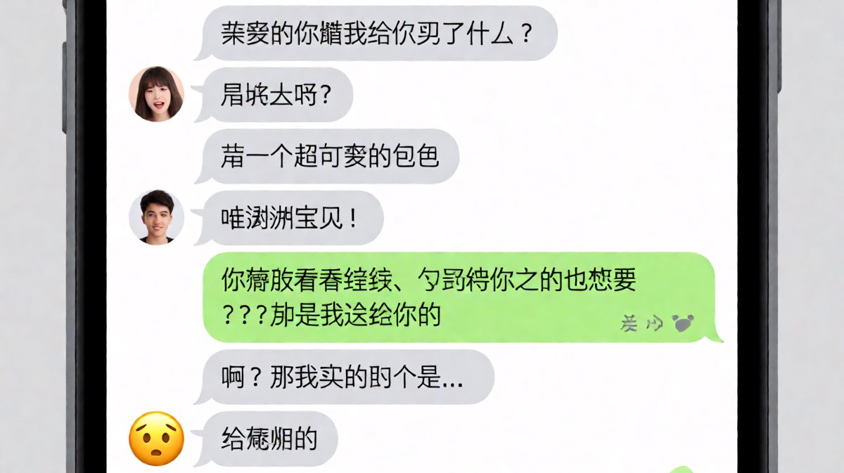 买的礼物送给对方母亲了