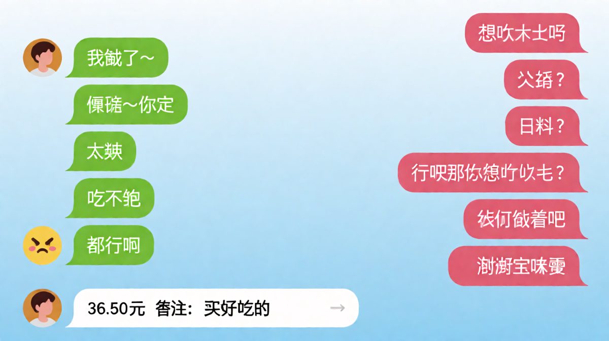 男生点餐的终极难题：随便是你，饿死是你