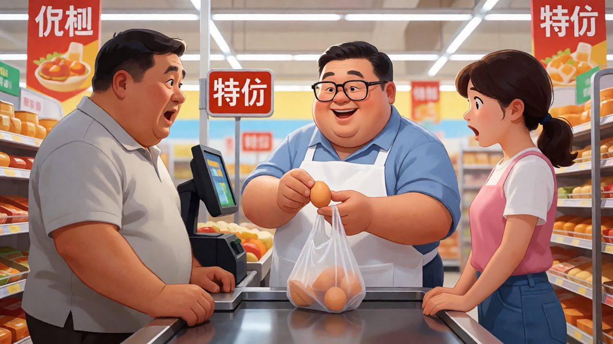 老板亲自出手，两人彻底石化。
