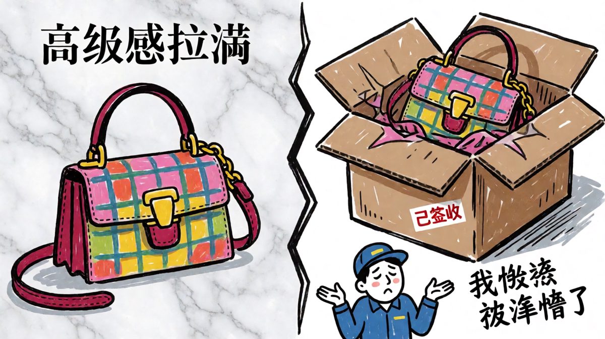 网购的快乐来自下单，收货只是意外收获。
