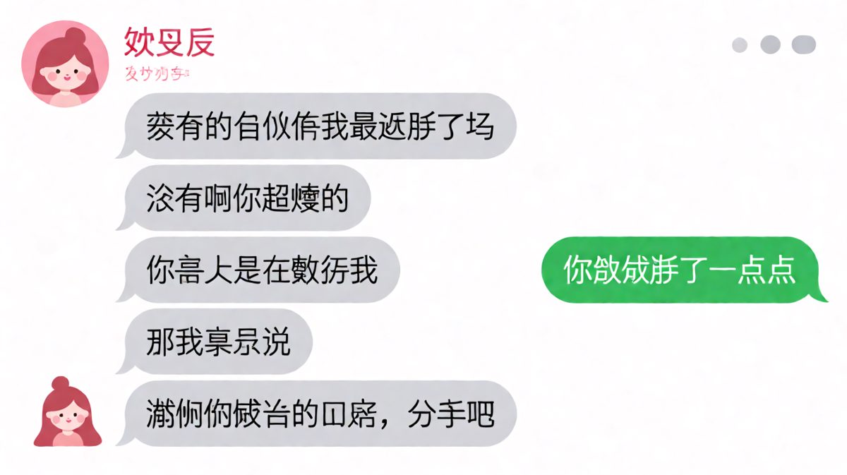 诚实是美德，但在女朋友面前诚实是死罪