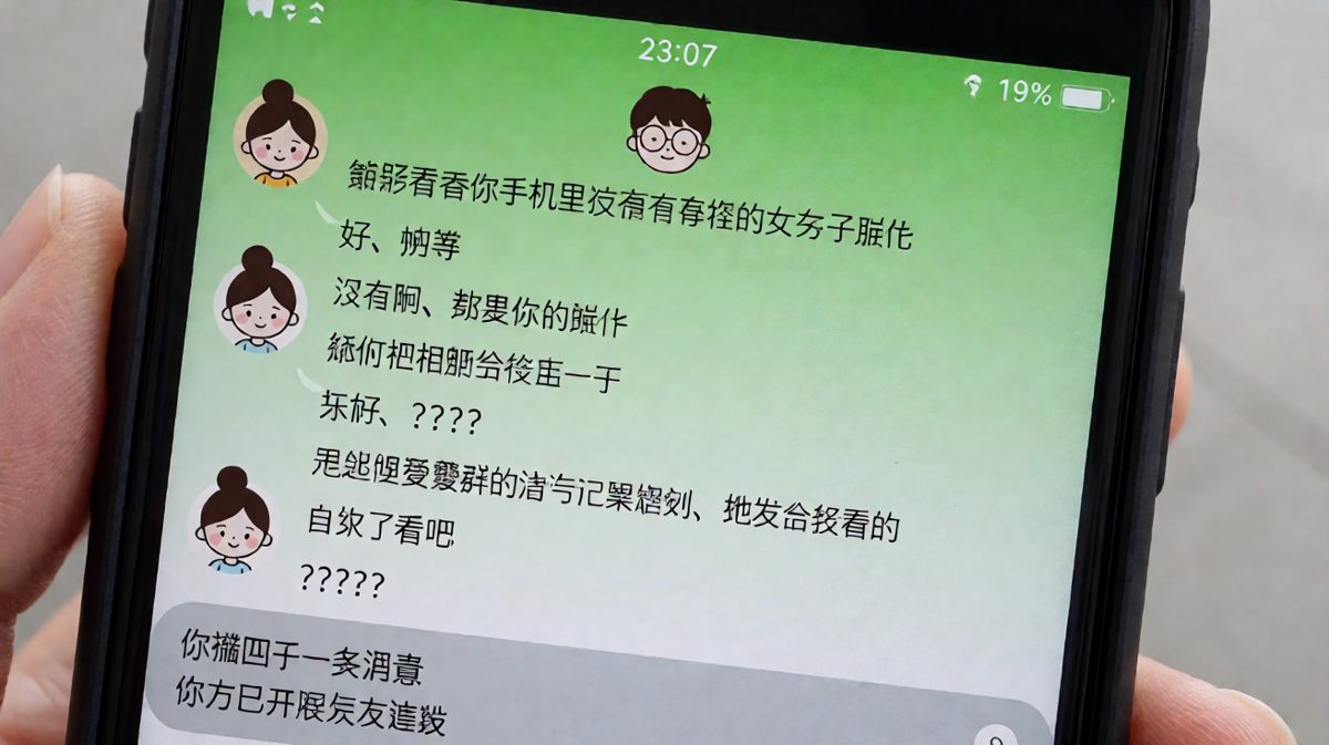 查岗翻车，发现的是闺蜜群而不是女朋友本尊