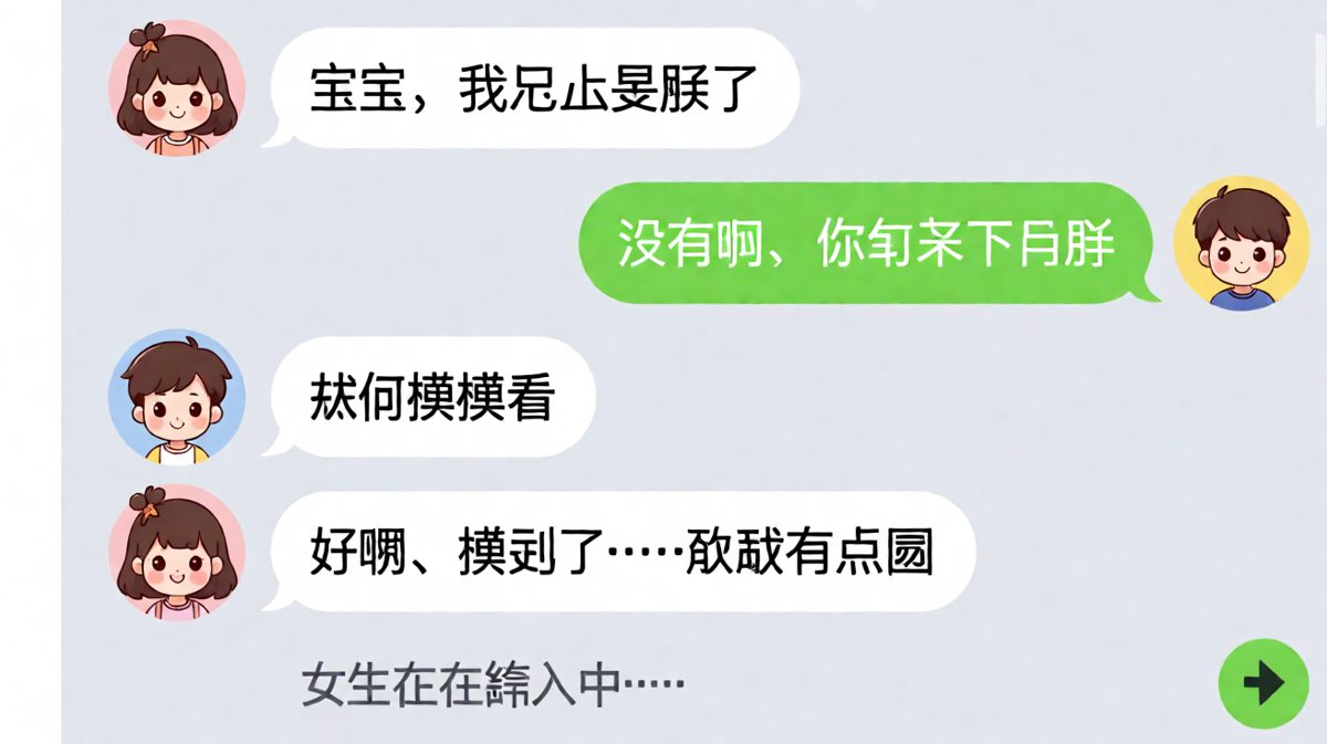 女生问胖不胖，男生实话实说被拉黑的前一秒