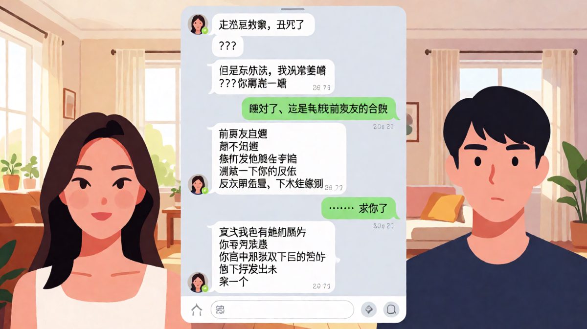 测试男友反应，反被拿捏