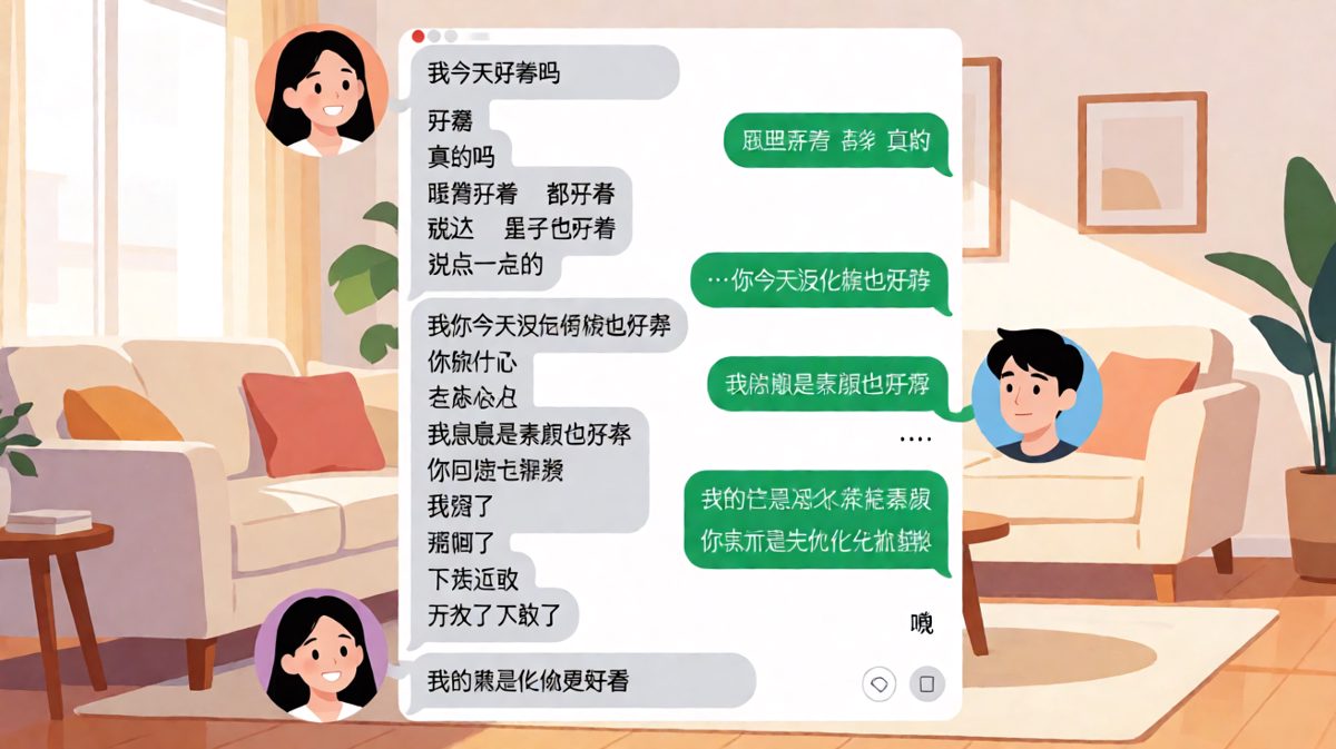 夸老婆好看，每一步都是陷阱