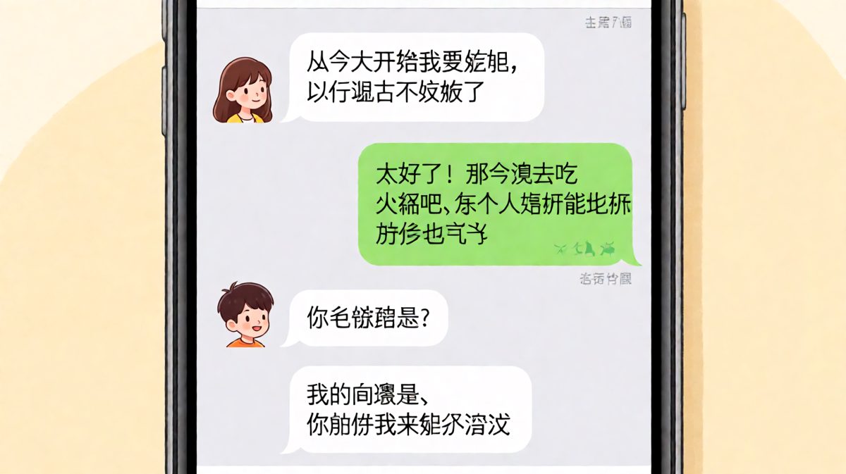 减肥计划被男友当场瓦解，嘴硬心软的反转对话。