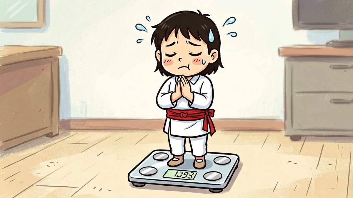 站上体重秤的那一刻，空气凝固了。