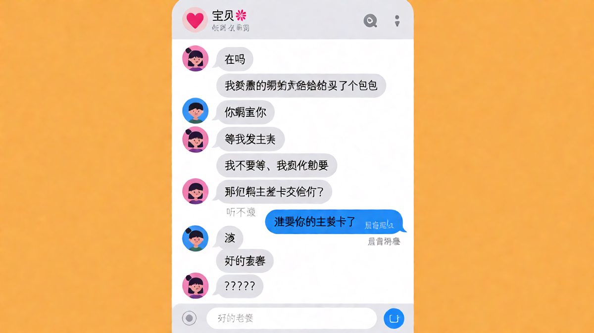闺蜜有包我也要有，结果聊成了死胡同